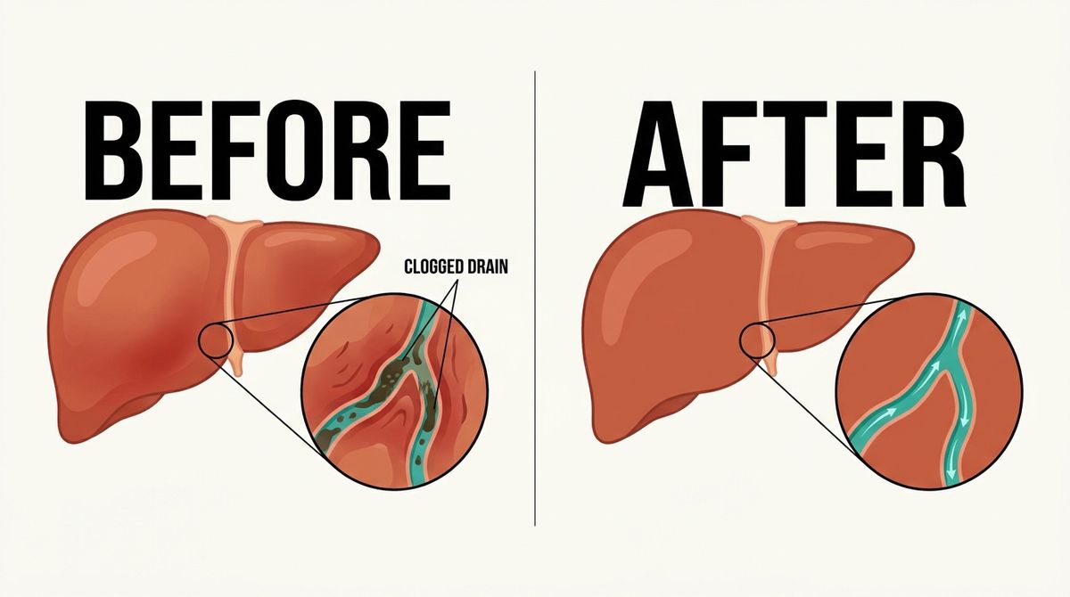 A single-panel clean BRIGHT MODERN editorial medical illustration, flat modern vector medical style (NOT dated 1990s cli