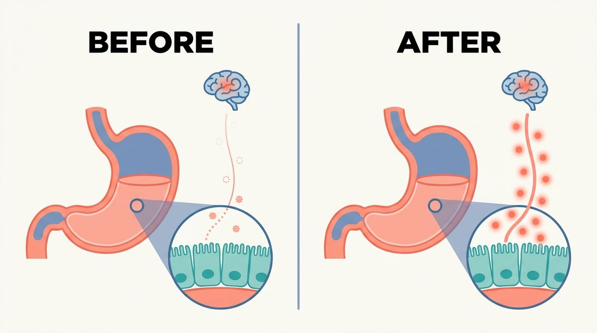 A clean, bright, modern flat-vector editorial medical illustration on a soft off-white background, WIDE HORIZONTAL 16:9 