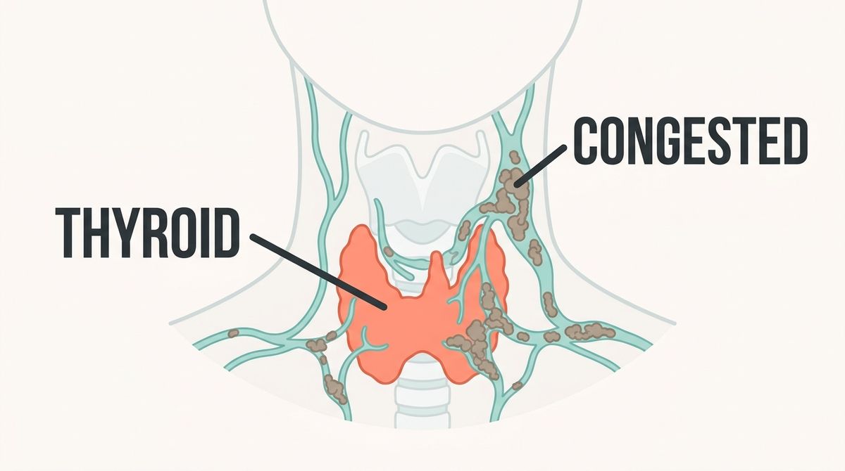A single-panel clean, BRIGHT, MODERN, flat vector editorial medical illustration on a soft off-white background — NOT ph